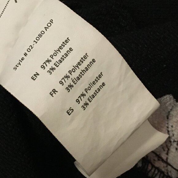 Black Off Shoulder Sleeve Floral Mother of Pearl Button Up Blouse - Picture 9 of 14